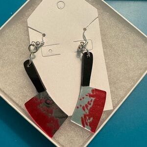 Halloween style earrings!